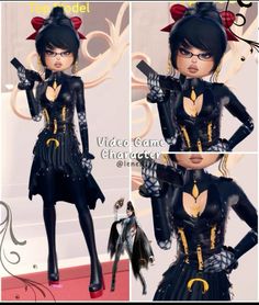 creds to owner🐾 #dresstoimpress  #bayonetta Bayonetta Characters, Bayonetta Style Outfits, Bayonetta Inspired Outfit, Bayonetta Dress To Impress, Bayonetta Outfits, Bayonetta Style, Bayonetta Icon, Dti Characters, Cristiano Ronaldo Quotes