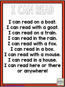 i can read on a boat poster with the words, i can read on a boat