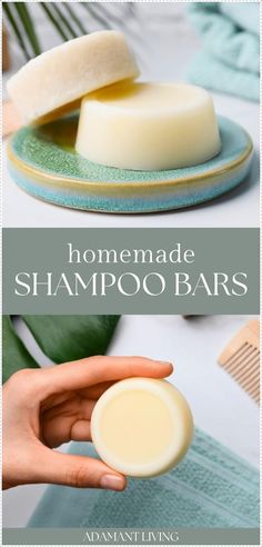 Discover the benefits of homemade shampoo bars with this easy-to-follow recipe from our DIY beauty recipes collection. These bars not only cleanse your hair but also incorporate natural remedies for various hair concerns, such as dryness or scalp health. Crafting your own shampoo bars allows for a personalized hair care experience that promotes natural living. Explore further DIY Natural Products at adamantliving.com Ginger Shampoo Bar Recipe, Making Shampoo, Make Your Own Shampoo, Make Shampoo, Homemade Shampoo Recipes, How To Make Shampoo, Diy Shampoo Bar, Bars At Home, Homemade Shampoo Bar