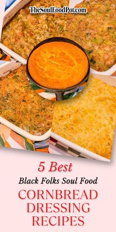 the best black folks soul food cornbread dressing recipes