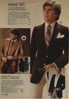 1970s Fashion For Men, 1970s Mens Suit, 70s Fashion Trends, Wide Flare Jeans, Classy Suits