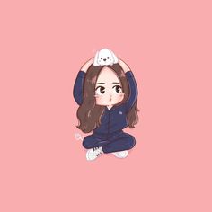 Kpop Chibi Blackpink, V Chibi, Cow Print Wallpaper, She Did It, Cute Bunny Cartoon, Blackpink Poster, Kpop Drawings, She Knows, Cute Easy Drawings