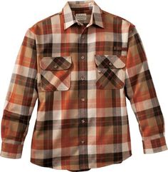 Cabela's Roughneck™ Logger Flannel Shirt – Regular : Cabela's Guy Harvey, Stylish Mens Fashion, Tan Pants, Flannel Shirts, Mens Flannel, Salt Life, Useful Tips, Business Casual Outfits, Hunting Fishing