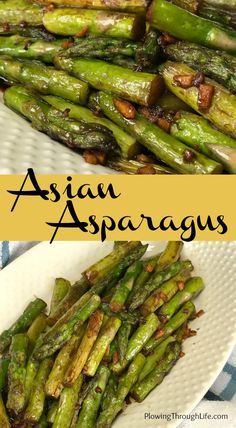 Thai Asparagus Recipes, Stir Fry Asparagus Recipes, Korean Asparagus Recipe, Chopped Asparagus Recipes, Asparagus Recipes Asian, Boiled Asparagus Recipes, Chinese Asparagus, Asian Asparagus Recipes, Asparagus Ideas