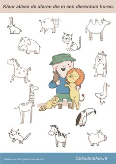 an image of children's artwork with animals