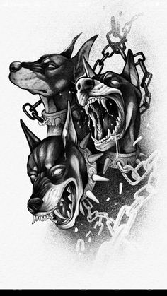 Christus Tattoo, Doberman Tattoo, Gangsta Tattoos, Greek Mythology Tattoos, Chicano Tattoos, Spooky Tattoos, Sketch Tattoo Design