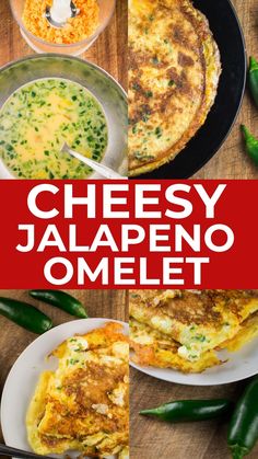 cheesy jalapeno omelet is an easy to make breakfast