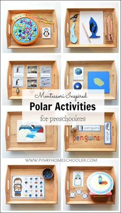 monteri - inspired polar activities for preschoolers