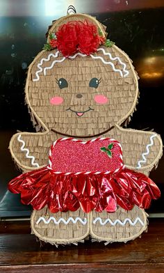 the gingerbread man is made out of paper