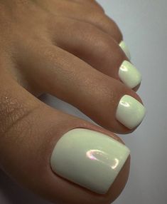 Green Toes Nails, Green Toenail Polish, Pedicure Ideas Green, Green Pedicure Ideas, Green Pedicure, Black Nails Design, Green Toe Nails, Nails Acrylic Coffin, Feet Nail Design