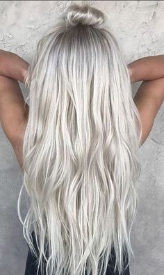 Blonde Goddess, Hair Halo, Platinum Blonde Hair Color, White Blonde Hair, Ash Blonde Balayage, Ice Blonde