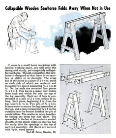 an article in the woodworker's manual shows how to build a table