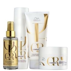 Spa de maciez e luminosidade para todos os tipos de cabelo de normais a grossos. Kit Wella Professionals Oil Reflections Luminous promove nutriç�ão e brilho intenso. Kit Wella Professionals Oil Reflections Luminous deixa o cabelo com aspecto saudável e natural, um cuidado completo e profissional de Wella. Contém Wella Professionals Oil Reflections Luminous Reveal - Shampoo 250ml: promove maciez, luminosidade e um leve condicionamento nos fios. Protege a cor do cabelo e as cutículas capilares cont Oil Light, Makeup Skin Care, Reed Diffuser, Skin Makeup, Beauty Care, Skincare Routine, Sephora, Vision Board