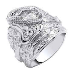 Silver Gents CZ Saddle Ring Metal: Silver Approximate Weight: 16.1g Cz Jewellery: Yes Adjustable Nickel-free Silver Skull Ring, Saddle Ring, Gents Ring, Silver Wedding Bands, Cz Jewelry, Chain Anklet, Earring Sale, Gold Wedding Band, Metal Rings