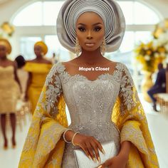 African Wedding Dress, Asoebi Styles, Bead Embroidery Patterns, Fashion Designs, African Wedding, Ankara Styles, The Picture, Beaded Embroidery, Original Work