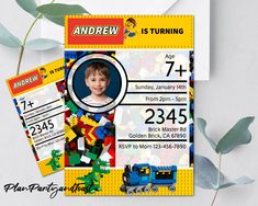 Lego Centerpiece Ideas, Lego Party Invitations, Lego Birthday Invitation, Lego Invitation, Lego Birthday Invitations, Lego Invitations, Little Blue Truck, S Png, Space Birthday Party