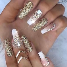 French Fade Nails, Fantastic Nails, Faded Nails, French Fade, Wedding Nails French, Nails Yellow, Nails French, Nail Designs Glitter