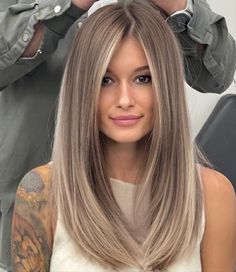 47 Cool blonde hair color inspiration to be stylish - Hi Fashion Girl Neutral Brown Hair With Highlights, Cool Blonde Hair Color, Tmavý Blond, Digital Planning Goodnotes, Hair Color Inspiration, Cool Blonde Hair Colour, Nice Hairstyles