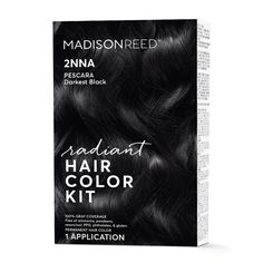 PRICES MAY VARY. HIGH-QUALITY PERMANENT HAIR COLOR: Radiant Hair Color Kit delivers gorgeous, high-quality color for multi-tonal and natural-looking results. Works on different hair types and textures. Radiant Hair Color is a cream-based formula, dermatologist tested, and does not damage your hair—it has been shown to actually improve the condition of your hair according to an independent clinical study. KERATIN ENRICHED HAIR COLOR: Permanent hair color is infused with hair-loving ingredients: k Madison Reed Hair Color, Madison Reed, Dark Garnet, Different Hair Types, Different Hair, Gray Coverage, Permanent Hair Dye, Cleansing Wipes, Color Kit