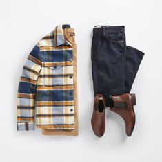 Indowestern Outfits For Men, Mens Work Outfits, Autumn Look, Outfit Grid, Men Looks, Fall Looks, Mens Fashion Casual, Women's Plaid Shirt