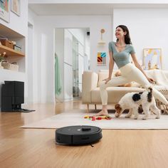 Roborock Q Revo is a new robot vacuum and mop for every home, featuring a multifunctional dock, dual liftable spinning mops, 5500 Pa extreme suction, Reactive Tech obstacle avoidance, and smart app features. Cleaning Robot, Irobot Roomba, Robot Vacuum Cleaner, Hard Floor, Robot Vacuum, App Control, How To Clean Carpet, Cleaning Solutions, Floor Cleaner