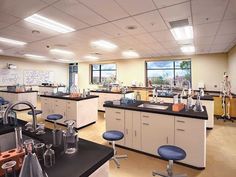 a lab with many different types of laboratory equipment