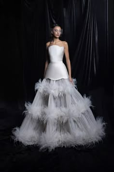 Pleated Organza, Rami Kadi, Dream Wedding Ideas Dresses, New Tattoo, Cultural Diversity, Wedding Dress Couture, Couture Wedding, Bridal Robes