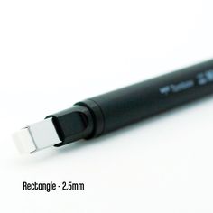 an electronic device is shown on a white surface with the words recologe - 2 5mm