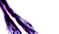 an abstract photograph of purple and black feathers