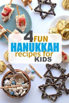 four fun hanukkah recipes for kids to make at home and on the table