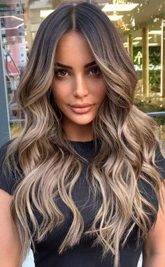 Baylage Hair, Ombre Hair Blonde, Balayage Hair Dark, Brunette Balayage Hair