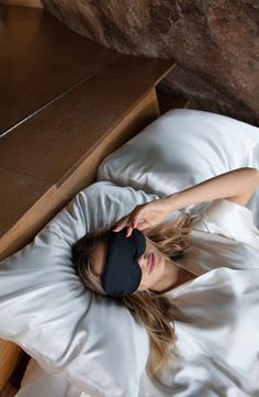 slip Lovely Lashes Pure Silk Contour Sleep Mask | Nordstrom Silk Products, Sleeping Gown, Silk Sleep Mask, Beauty Sleep, Wash Bag, Girls Weekend, Sleep Mask, Mask Making, Mulberry Silk