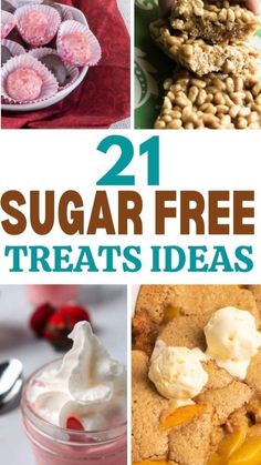 21 sugar free treats that are delicious and easy to make