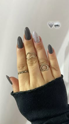 Gray Nails Ideas, Grey Nails Ideas, Nail Gray, Nail Grey, Nails Gray, Nails Grey, Grey Nail Art, Classy Nail Art, Gray Nails