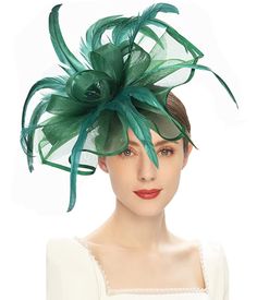 PRICES MAY VARY. Material: Organza and polyester. Size: One size fits most. Head Circumference: 22.5-22.6"/56-58cm. Design: An elegant derby hat with classic timeless design, its minimalist style completes your every formal look. Wide brim will protect you from blinding sunlight. Feature: This charming organza tea party hat is the perfect decoration for a casual royal look for its simplicity. You can also decorate it with anything you prefer and create a unique hat that represents your personali Wedding Tea Party, Sinamay Fascinator, Great Gatsby Party, Tea Party Hats, Wedding Tea, Fascinator Headband, Gatsby Party, Royal Look, Fascinator Hat