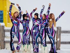 John Armleder, Chalet Christmas, Ski Party, Apres Ski Party, Pre Fall 2023, St Moritz, Ski Pants, Fashion Line, Emilio Pucci