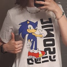 Sonic Shirt, Sonic The Hedgehog Shadow, Sonic T Shirt, Poster Art Design, Sonic Franchise, Sonic And Shadow, Young T, Tank Top Long Sleeve, The Hedgehog