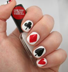 Poker Nails, Poker Rules, Casino Decorations, Poker Party, Makeup Nails Art, Poker Night, Pinterest Hair, Casino Night, Casino Theme Parties