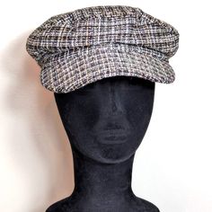 White Black Tan Knit Messenger Style Hat. Lined, Made Of A Knit Material. Excellent Condition, Nwt. One Size. Open To Reasonable Offers Happy Poshing!!! Casual Tweed Hats For Fall, Messenger Hat, Knitting Materials, Black Tan, Black And Tan, Hat Fashion, Fashion Illustration, White Black, White And Black