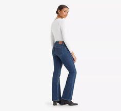 Superlow Bootcut Women's Jeans - Dark Wash | Levi's® US Levi's Classic Fall Jeans, Classic Levi's Jeans For Fall, Levi's Mid-rise Flare Jeans For Fall, Fall Flare Jeans, Levis Bootcut, Jeans Bootcut, A Name, Low Waist, Bootcut Jeans