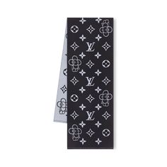 LOUIS VUITTON® - Monogram Vivienne Scarf - Dark Grey Wool Accessories, Louis Vuitton Official Website, Short Fringe, Louis Vuitton Official, Winter Essentials, Louis Vuitton Monogram, Contrasting Colors, House Colors, Classic Style