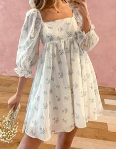 Aesthetic Korean Fashion, Fashion Outfit Ideas, Aesthetic Korean, Stylish Short Dresses