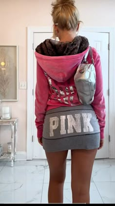 Pink Victoria Secret Clothes, 2016 Aesthetic Outfits, Victoria Secret Pink Outfits, Pink Victoria Secret Outfit, 2000s Victoria Secret, Y2k Victoria Secret, 2000s Fashion Aesthetic, Vs Pink Outfit, Victoria Secrets Pink