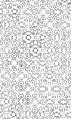 a black and white geometric pattern