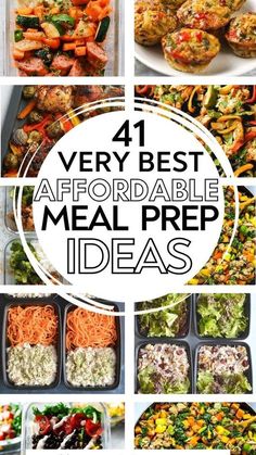 the best meal prep ideas for any meal