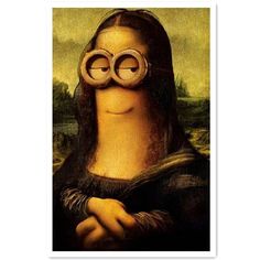 an image of the famous painting with goggles