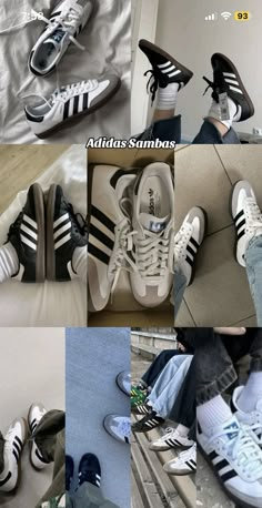 Sambas Gazelles, Trendy Shoes Sneakers, Pretty Shoes Sneakers, Adidas Girl, Swag Shoes, Pretty Shoes, Dream Shoes