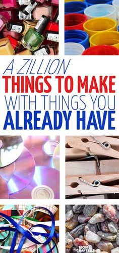 there are many different things to make with the kids and they have them in their hands