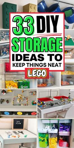 there are many storage ideas to keep things neat