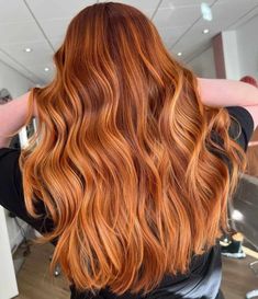 Copper Balayage Hair, Ginger Blonde Hair, Light Copper Hair, Balayage Hair Ideas, Red Balayage Hair, Copper Balayage, Balayage Blond, Icy Blonde Hair, Red Hair Inspo